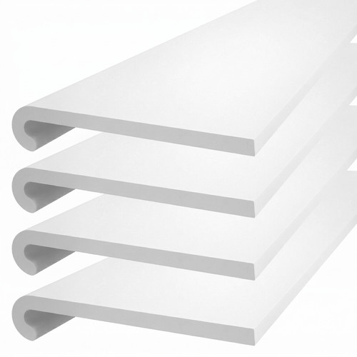 White upvc bullnose - upvc, window